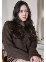 ソルト 舞鶴店(Salt)&nbsp;ロングレイヤー/ロングパーマ/黒髪ロングパーマ/グレージュ