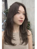 クワイア 川崎店(0choir)&nbsp;着物ヘア/大人ガーリー/ダークアッシュ/似合わせカット/川崎