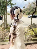 ヘアーコンセプト アイアイオ(HAIR CONCEPT iio)&nbsp;サイド編みおろしarrange