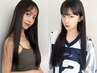 透明感カラー+選べるオリジナルケア+香水オイル仕上げ¥5980