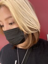 レイリー(LAiLy)&nbsp;ブリーチ　抜きっぱなしカラー　ハイライト