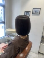 チュール バイ ラランジェ 横川店(ture by LARANJE)&nbsp;ツヤツヤストレートボブ