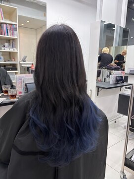 アライブ ハラジュク(ALIVE harajuku) ブリーチインナーバレイヤージュグラデーションカラー夕貴