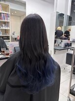 アライブ ハラジュク(ALIVE harajuku) ブリーチインナーバレイヤージュグラデーションカラー夕貴