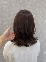 オルガ(olga)&nbsp;カシスブラウン　ミディアムヘア　くびれレイヤー