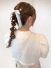 【アップスタイルの方はこちら】ヘアセット￥5,500※成人式/卒業式は要問合せ