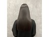 ☆髪質改善ストレート×カット×カラー　　￥38000～