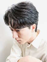 ソウル 福山駅前店(SOUL.) 波巻きパーマ ツーブロック 刈り上げ 20代