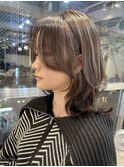 レイヤーカット／ハイライト／レイヤーミディム20代30代40代