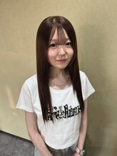 リール(Rire)&nbsp;艶髪ショコラブラウンロング