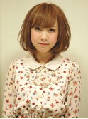 スタイリングは簡単!ふんわり可愛さアップ☆