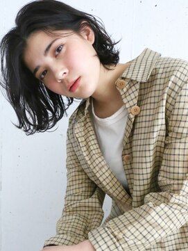 オーサム(AWESOME) 《AWESOME》ダークカラー　◎　ニュアンスボブ