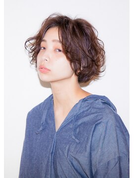 クラップヘアー ランドマーク(CLAPHAIR LANDMARK) ふんわりショートパーマ