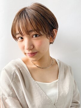 ヴェルダ 池袋店(verda) 耳掛けショート×ナチュラルオレンジ◎ Yamamoto