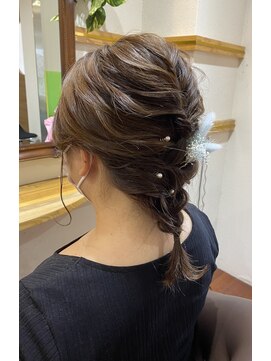 スプレッドグリーン(spread GREEN) ゆるっと編みおろし