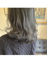 アルマヘアー(Alma hair by murasaki)&nbsp;◎ミディアムレイヤーのオリーブグレージュ◎