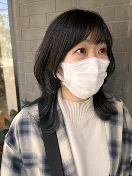 ワンデイ 表参道(oneday) 20代30代40代髪質改善トリートメント艶感ダークネイビー透明感