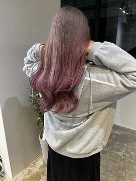 メリー オオサカ(Merly Osaka) 真似したくなるグラデーションカラー_white ash pink_