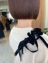 ガリカ 博多(Gallica)&nbsp;【恒吉佐央里】大人ショート/すっきりぱっつんボブ<博多>