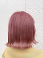 リゴレット 久喜店(RIGOLETTO)&nbsp;ブリーチベースのPINK!!暖色系で可愛く！！