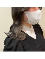 ダブル アンダーバー サロン(W_SALON) 【W_SALON 河原町】インナーカラー/ベージュ
