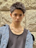 ロンド ローガン 名駅(Lond LOGAN)&nbsp;スパイキーショート名古屋眉毛ツイストスパイラルパーマメンズ