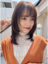 トリコ ショップアンドヘアサロン(tricot shop hair salon) 大人可愛いミディアムヘア