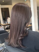アトリエコア(Atelier Coa) 髪質改善トリートメントミルクティーベージュカラーくびれヘア
