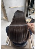 乾かすだけでまとまる髪質改善【縮毛矯正/トリートメント】