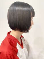 モリオフロムロンドン 松戸店(Morio from London)&nbsp;【松戸　石山】黒髪ミニボブ顔周りぷつっとレイヤー