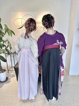 ルーム(Room) 卒業式袴/hair