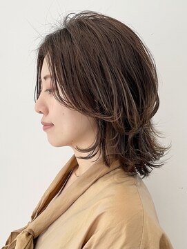 インセプション 銀座(INCEPTION) レイヤー/セミディカール/シアーカラー/30代40代50代