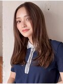 《NYLON.》ビターショコラ×センターパート