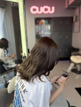 クラン ヘアーアンドスタジオ(CLAN hair & studio) グレイジュカラー