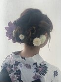 浴衣ヘアアレンジ
