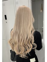 シェア 天王寺(share) ミルクティーカラー/ミルクティーブロンドからー