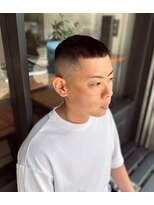 クフィア メンズヘアー カンポ 難波店(CUFFIA MEN'S HAIR CAMPO)&nbsp;バズフェードスペインカールダークアッシュニュアンスパーマ