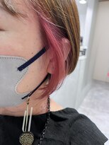 シエルブルー(ciel bleu)&nbsp;ボブインナーカラーピンク