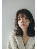 ラナ 新宿(lana)&nbsp;ボブウルフ/シースルーバング/顔まわり【lana hair 新宿】