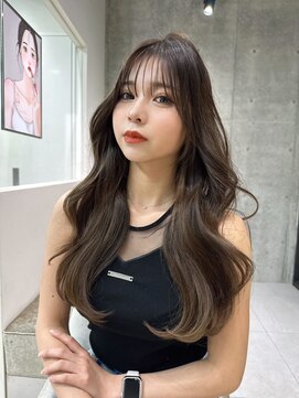 ロール 博多(Role) ミニウルフレイヤーカット顔周りカット前髪カット韓国ロング博多