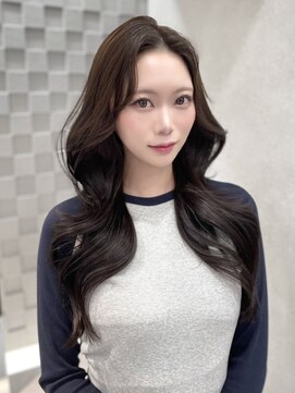 ジーナ 名駅(XENA.) 《LUNA》韓国ヘア/くびれ巻き/グレージュ/ナチュラルカラー