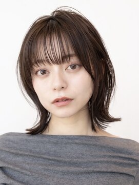 ドットハリス(.Hallis) レイヤーボブ/レイヤーカット/くびれレイヤー/韓国風ヘア