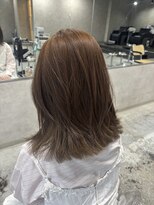 ネアー 新潟(NEER)&nbsp;アプリコットオレンジ/くびれヘア/ウェーブショート［新潟］