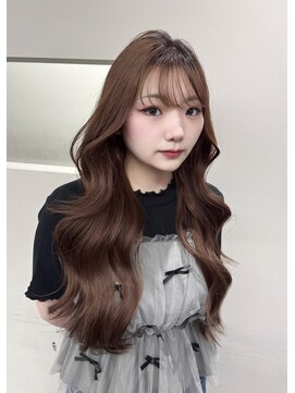 ボタン テンジン(VOTAN tenjin) 【votan ayana】レイヤーカット / 透明感たっぷりオリーブカラー