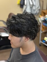 インプレス ちとせモール店(impres) ニュアンスパーマで柔らかさを^_^