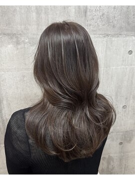 アリアバイエクラート 新宿南口店(ARiA by ECLART) ★赤みを抑えた艶グレージュとくびれ韓国ヘア★