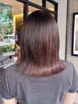 アイフィール アヴェダ 瑞江店(i feel AVEDA)&nbsp;【安藤】　ハイライトで白髪ぼかし×アッシュラベンダー