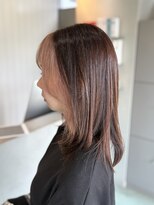 エイト 沖縄豊崎店(EIGHT toyosaki) 【EIGHT 豊崎】お客様スタイル…フレーミング×ピンクベージュ