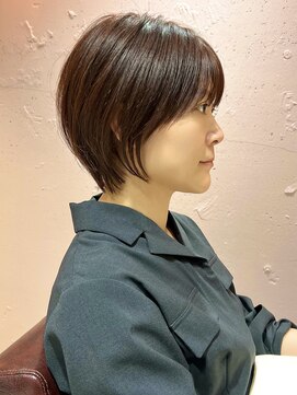 ラミエ バイ メルト 吉祥寺(lamie by melt) *滝田*吉祥寺似合わせ小顔ショートボブ絶壁解消暗めカラー吉祥寺