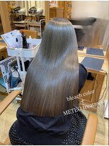 アロマ ヘアー ルーム 新宿3号店(AROMA hair room)&nbsp;ブリーチ込透明感カラー＋METEOトリートメント